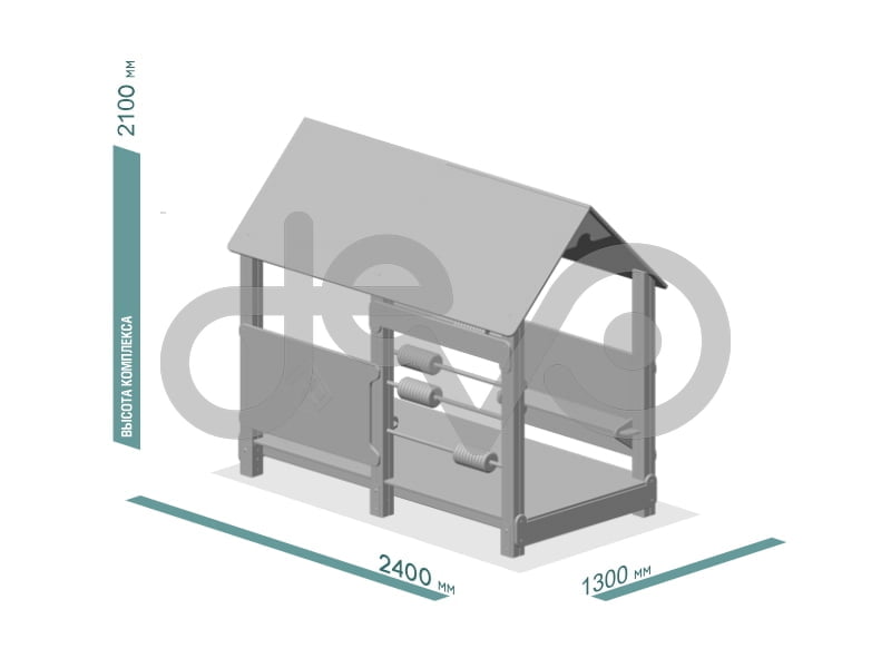 Детский игровой домик 016
