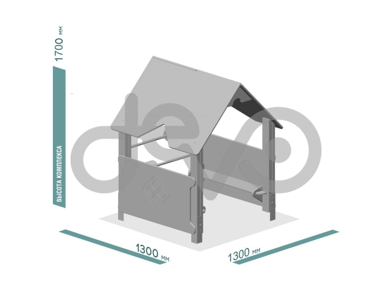 Детский игровой домик 019