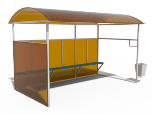 Остановочный павильон 010