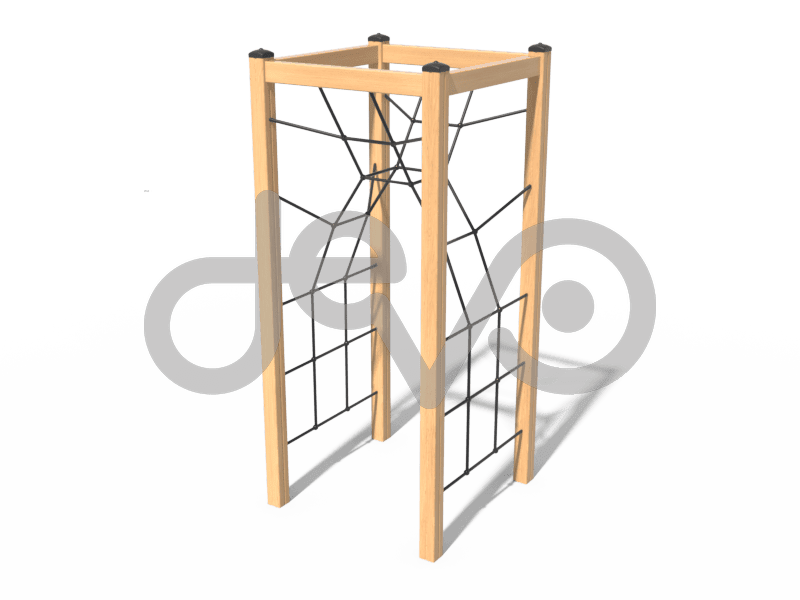 Спортивный комплекс с элементами для лазания